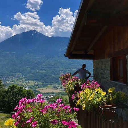 Castione Andevenno Agriturismo Cavria Bed & Breakfast エクステリア 写真